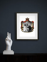Personalized Art Print 'Ceremonial Crown'