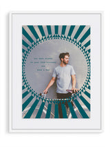 Personalized Art Print 'Geometric Game'