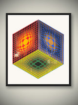 Original Serigraphy 'Untitled' - Victor Vasarely