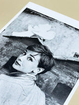 Postal 'Audrey Hepburn' - Philippe Halsman, 1955