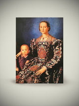 Postal 'Portrait of Eleonora of Toledo and her son Giovanni de Medici'