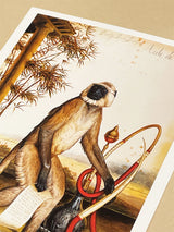 Postal 'Dirty Dick Burton's Aide de Camp' - Walton Ford, 2002