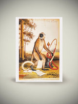 Postal 'Dirty Dick Burton's Aide de Camp' - Walton Ford, 2002