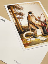 Postal 'Dirty Dick Burton's Aide de Camp' - Walton Ford, 2002