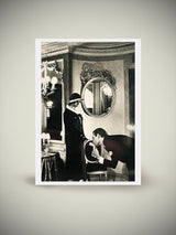 Postal 'At Maxim's II' - Helmut Newton