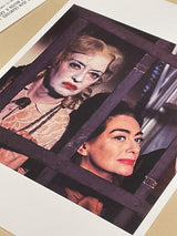 Postal 'Bette Davis & Joan Crawford' - Milton H. Greene 1962