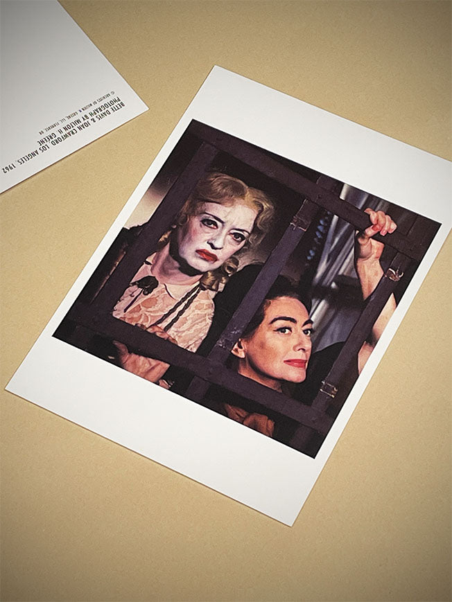 Postal 'Bette Davis & Joan Crawford' - Milton H. Greene 1962