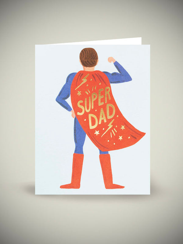 Tarjeta de Felicitación 'Super Dad'