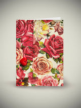 Tarjeta Felicitación 'Patchwork Rosas' - Handmade