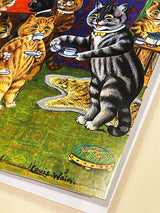 Tarjeta 'Afternoon at Home' - Louis Wain