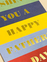 Tarjeta de Felicitación 'Color Block'