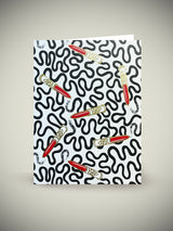 Tarjeta 'Lipstick Wiggle' - Zandra Rhodes