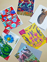 Greeting Card 'Starwarz' - Zandra Rhodes