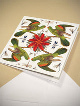 Tarjeta 'Red Winged Parrot' - Natural History Museum