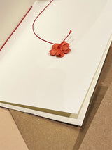 Greeting Card 'Patchwork Grosellas' - Handmade