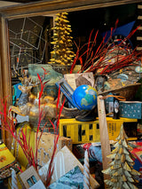 Trineo Decorativo 'Reindeer Sleigh' Grande - Dorado