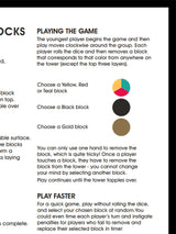 Juego Torre 'Tumbling Blocks'