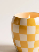Vela Aromática 'Checkmate' Ocre - Ámbar