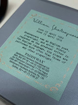 Vela Library 'William Shakespeare' 6oz