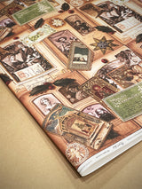 Papel Envoltorio 'Christmas Postcards' - 100x70 cm