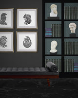 Marcos Cuadrados 'Vintage' en Madera y Passepartouts