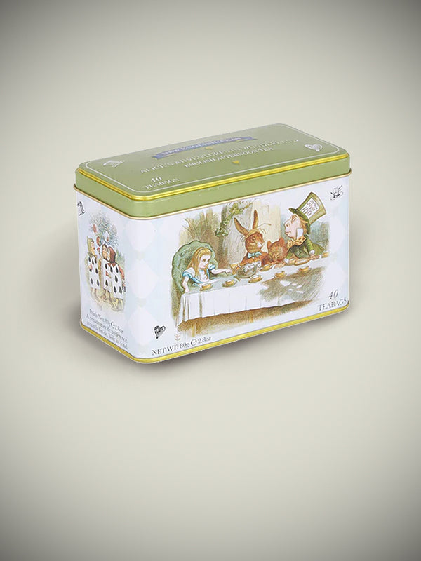 'Alice in Wonderland' Tea Tin - 40 Tea Bags English Afternoon