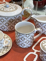 Taza Mug de Porcelana 'Decó' - 400 ml