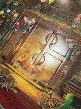 Calendario de Adviento Con Chocolate 'En la Chimenea' - 29,5x21 cm