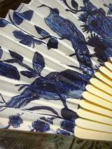 Abanico de Bambú 'Delft Blue Bird' - Rijksmuseum