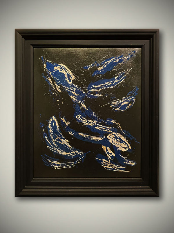 Acrylic on Canvas 'Storm' 55x45 cm - Marcus Grey