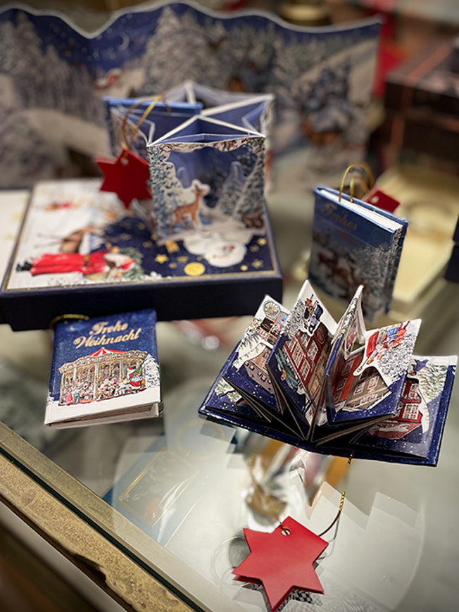 Decoración Navidad 'Libro Montaña Nevada'