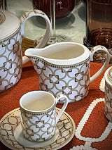 Jarra Lechera de Porcelana 'Decó' - 250 ml