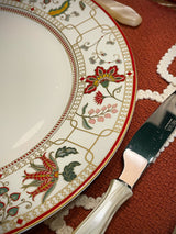 Plato Llano de Porcelana 'Kashmir'