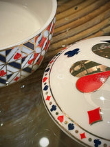 Caja Joyero de Porcelana 'Casino'