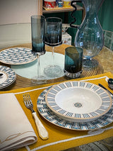 Set de 2 Vasos de Cristal 'Classy Fun' - 290 ml - Azul