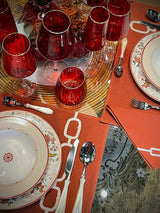 Plato Hondo de Porcelana 'Kashmir'