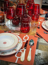 Plato Hondo de Porcelana 'Kashmir'