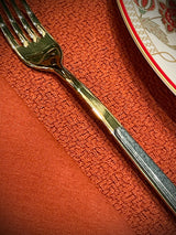 Juego de Cubertería 'Asia Pietra Verde Oro' - 24 Piezas