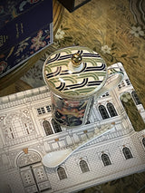 Taza para Infusiones con Tapa y Cuchara 'Glamour' - Paisley Blue - 320 ml