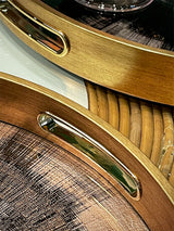 Bandeja Decorativa Grande 'Galateo' - Iride - Ø39,5 cm