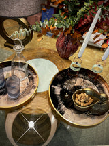 Bandeja Decorativa Grande 'Galateo' - Iride - Ø39,5 cm