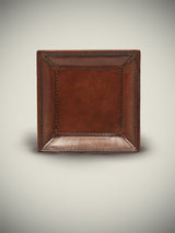 Square Leather Trinket Tray 'Valet'