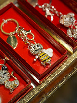 Llavero con Cristales ‘Lucky Charm’ - Abeja