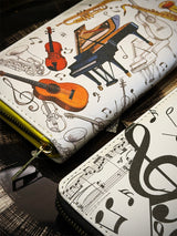 Monedero Grande 'Instrumentos'