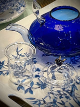 Tetera de Cristal 'Monterey' Azul - 660 ml