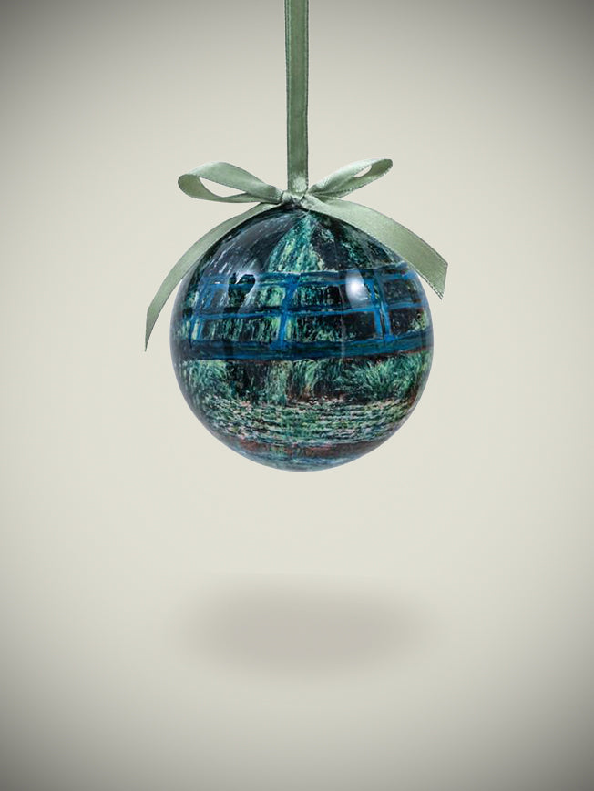 Bola Decorativa 'El Puente de Monet' en Caja de Regalo