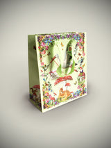 Bolsa de Regalo Mediana 'Baby Stork' - 21,5x25,2 cm