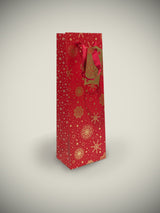 Bolsa de Regalo Para Botellas 'Stars' - 12x35 cm