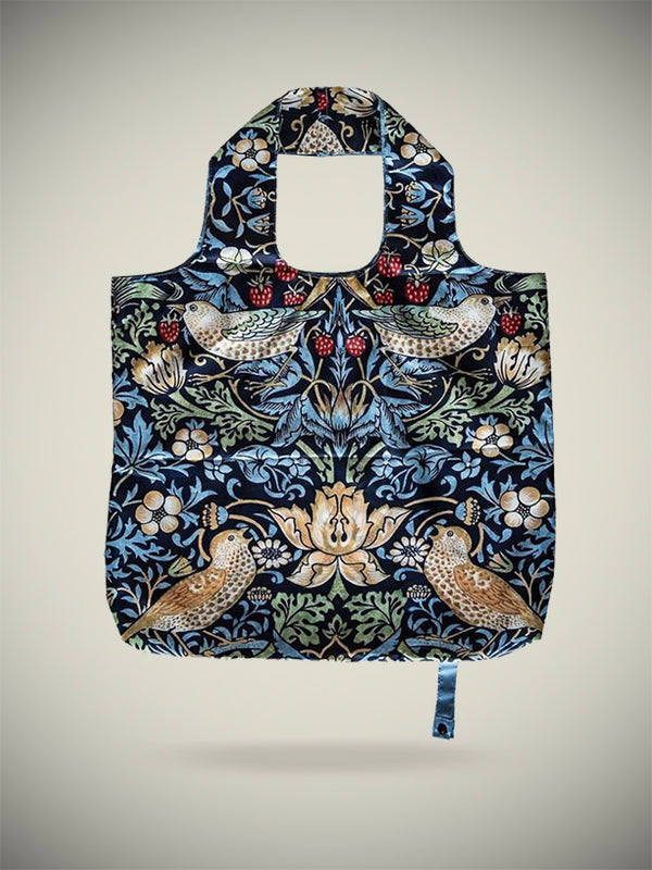 Bolsa Plegable 'Strawberry Thief' - William Morris