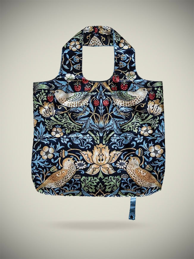 Bolsa Plegable 'Strawberry Thief' - William Morris